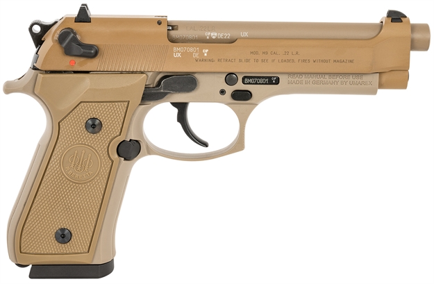 Picture of  BER J90A1M9F49 M9 22LR 4.9 15R FDE