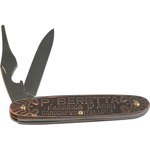 Picture of Beretta Knife Coltello PB W/ Can Opener 2.6" Copper Finsh