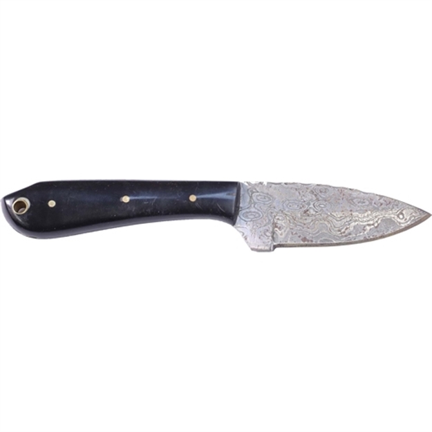 Picture of Beretta Knife Damascus Short Skinner 3" Water Buffalo Horn