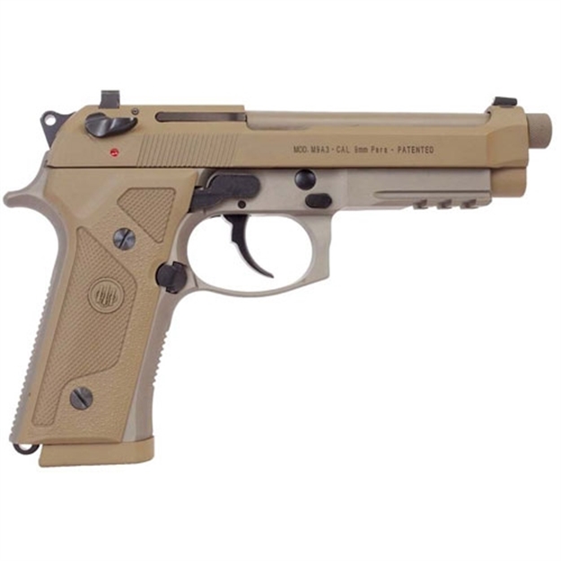 Picture of Beretta M9a3 FS 9Mm NS 17-Shot Threaded Tan Italy