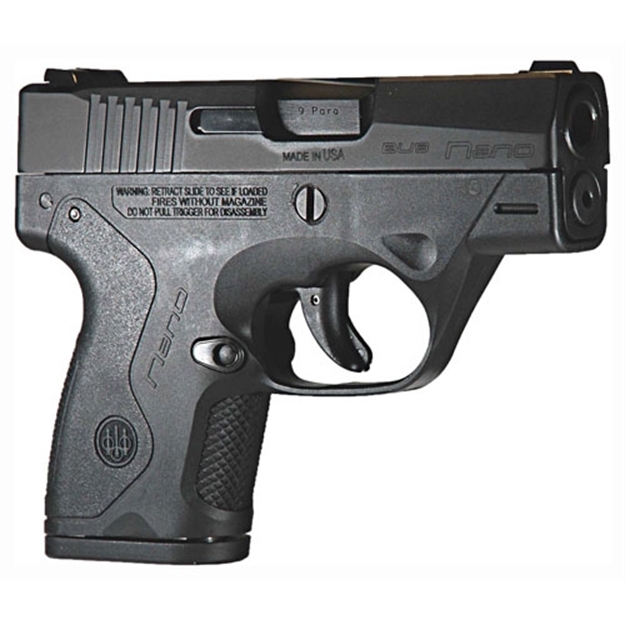 Picture of Beretta Nano 9Mm 3" FS 8-Shot Black Matte Polymer