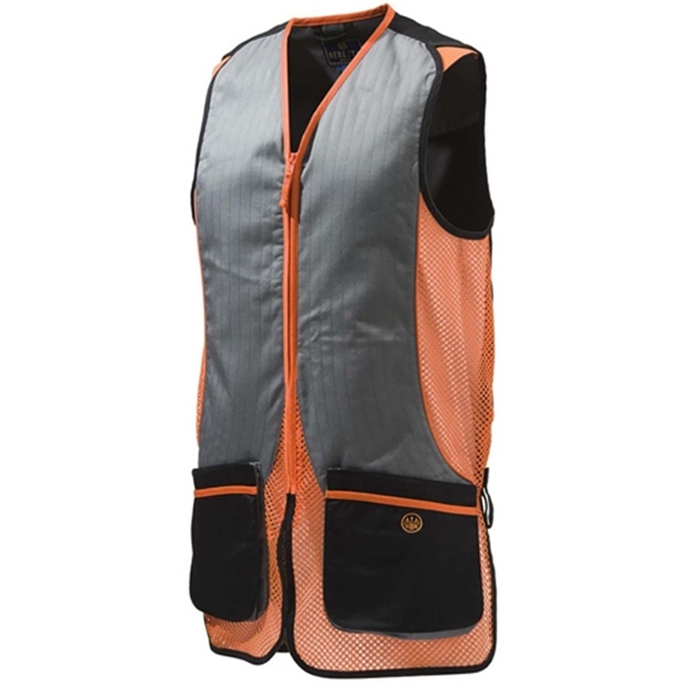Picture of Beretta Silver Pigeon Vest 3X-Lg Ambidextrous Blk/Orange
