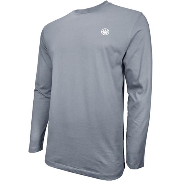 Picture of Beretta T-Shirt Long Sleeve Usa Logo 2X-Large Dove Gray