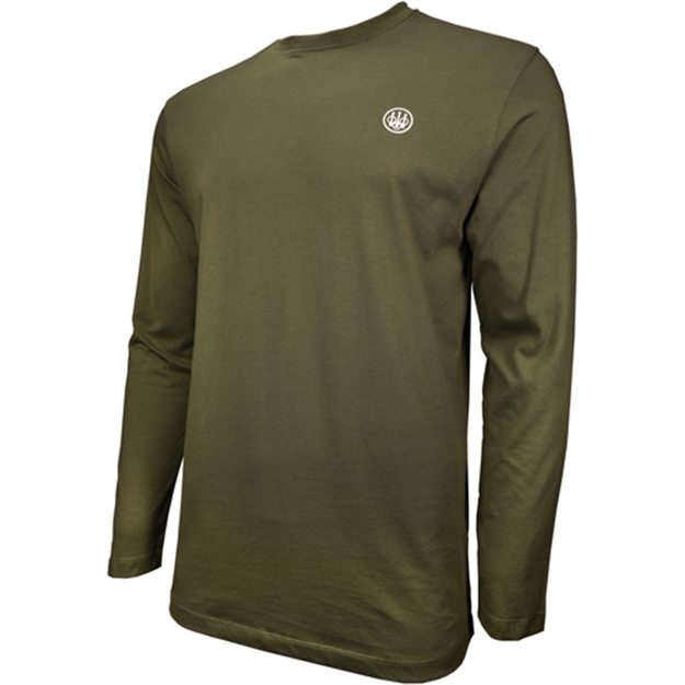 Picture of Beretta T-Shirt Long Sleeve Usa Logo 2X-Large OD Green