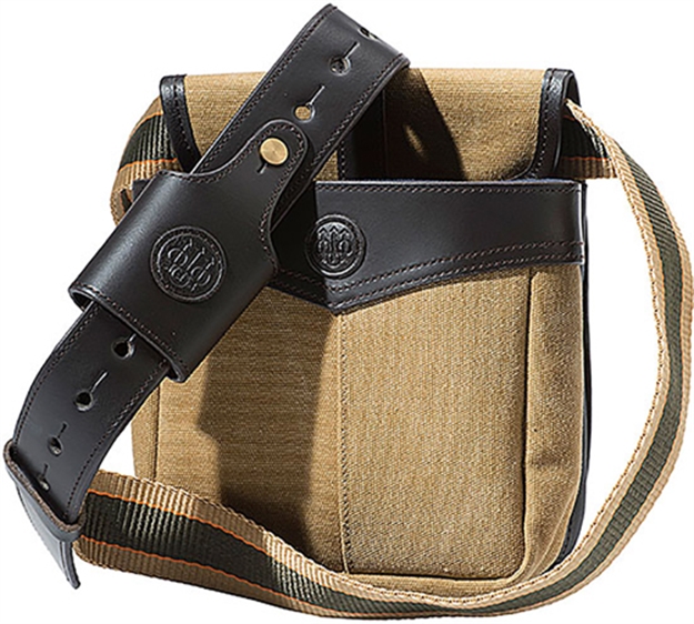 Picture of Beretta Terrain Shell Pouch W/Belt Cotton Canvas Brown<