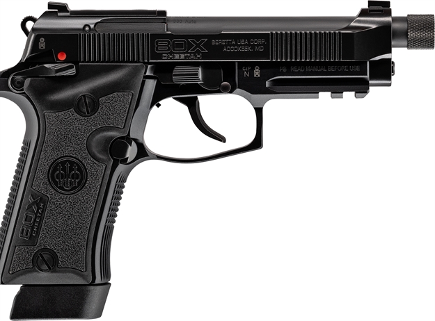 Picture of  Beretta Usa J80xtu15 80X Cheetah Tactical Urban W/ Threaded Barrel 380 Acp 15+1 4.40" Black 082442988627