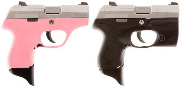 Picture of Beretta Usa Jmpd25lml Pico Lasermax Light W/Pink Extra Frame Dao 380 Acp 2.7" 6+