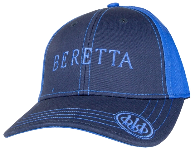 Picture of Beretta Usa Sports Cap Velcro Closure Navy One Size Fits Most Cotton