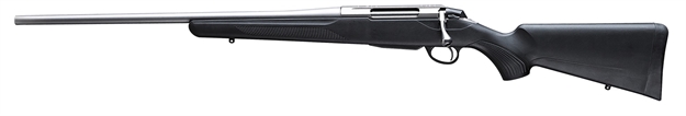 Picture of  Tikka Jrtxb431r10 T3x Lite Full Size 300 Win Mag 3+1 24.30" Stainless Steel Barrel, Drilled & Tapped Stainless Steel Receiver, Black Fixed Synthetic Stock, Left Hand 082442942872