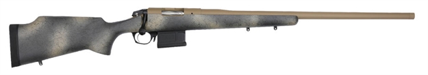 Picture of Bergara Bergara Approach, 6.5 Prc, 24" Threaded Barrel, Black, Grayboe Stock, Woodland, 3-Rd BPR2165PRC