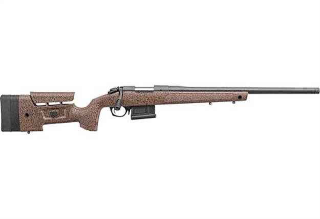 Picture of  Bergara Rifles B14lm358c B-14 Hmr 300 Prc 5+1 26" Graphite Black Cerakote Barrel, Black Speckled Brown Molded W/Mini-Chassis, Adjustable Lop & Cheek Piece Stock 043125016068