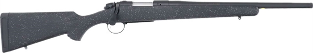 Picture of  Bergara Rifles B14s511c B-14 Ridge SP 308 Win 4+1 18" Graphite Black Cerakote Barrel, Graphite Black Cerakote Steel Receiver, Gray Speckled Black Fixed American Style Stock 043125015962
