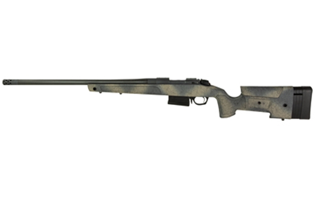 Picture of  Bergara Rifles B14s382cf B-14 Hmr Carbon Wilderness 6.5 Creedmoor 5+1 24" Carbon Fiber Wrapped Barrel, Woodland Camo Molded With Mini-Chassis Stock, Right Hand