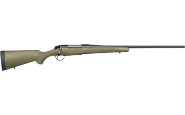 Picture of  Bergara Rifles B14lm102c B-14 Hunter 7Mm Rem Mag 3+1 24", Graphite Black Cerakote Barrel, Softtouch Speckled Green Stock