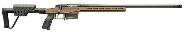 Picture of Bergara Rifles Bpr3765cm Premier Mglite Full Size 6 Creedmoor 5+1 22" Carbon Fiber Cure Carbon Fiber Barrel, Graphite Black Cerakote Steel Receiver, Flat Dark Earth Xlr  Folding Chassis BPR37-65CM 043125065455