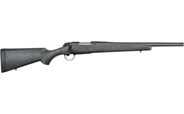 Picture of  Bergara Rifles B14lm502c B-14 Ridge 7Mm Rem Mag 3+1 24" Graphite Black Cerakote Barrel, Graphite Black Cerakote Steel Receiver, Gray Speckled Black Fixed American Style Stock, Right Hand