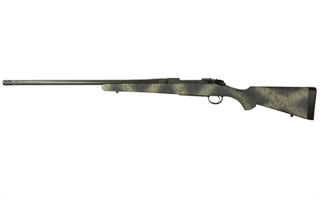 Picture of  Bergara Rifles B14lm511cf B-14 Ridge Carbon Wilderness 300 Win Mag 3+1 24" Carbon Fiber Wrapped Barrel, Gray Cerakote Steel Receiver, Softtouch Woodland Camo Fixed American Style Stock, Right Hand