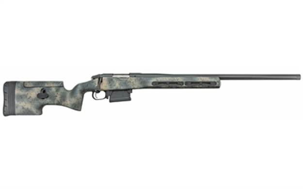 Picture of Bergara Rifles Bpr2265f Premier Ridgeback 6.5 Creedmoor 5+1 24" Threaded Barrel, Graphite Black Cerakote, Woodland Camo Grayboe Ridgeback Stock BPR22-65F 043125065127