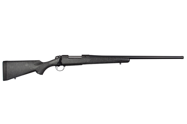 Picture of Bergara Rifles B-14 Ridge 6.5 Prc 2+1 24" Dark Gray W/Black & White Flecks Fixed American Style Stock Matte Blued Right Hand