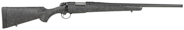 Picture of  Bergara Rifles B14s509c B-14 Ridge 6.5 Prc 2+1 24" Graphite Black Cerakote Barrel, Graphite Black Cerakote Steel Receiver, Gray Speckled Black Fixed American Style Stock, Right Hand 043125015733