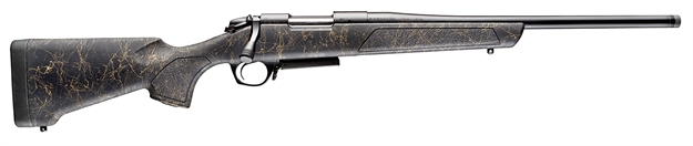 Picture of  Bergara Rifles B14sm909 B-14 Stoke 6.5 Prc 3+1, 20" Graphite Black Cerakote #4.5 Contour Threaded Barrel, Graphite Black Cerakote Steel Receiver, Black Webbed Tan Fixed W/Softtouch Synthetic Stock