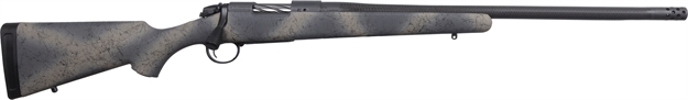 Picture of  Bergara Rifles B14s522cf B-14 Ridge Carbon Wilderness 6.5 Creedmoor 4+1 22" Carbon Fiber  Wrapped Barrel, Gray Cerakote Steel Receiver, Softtouch Woodland Camo Fixed American Style Stock, Right Hand