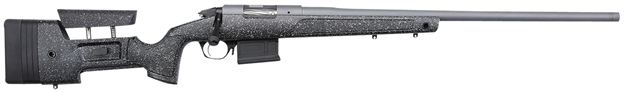 Picture of  Bergara Rifles Bpr2065mc Premier Hmr Pro 6.5 Creedmoor 5+1 24" Threaded Barrel, Tactical Gray Cerakote,  Black With Gray Fleck Stock