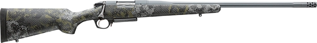 Picture of Bergara Rifles Bpr2665prc Premier Canyon 6.5 Prc 3+1 20" Sniper Gray Cerakote Fluted Barrel, Sniper Gray Cerakote Steel Receiver, Swamper Rouge Camo AG Composite Stock BPR26-65PRC