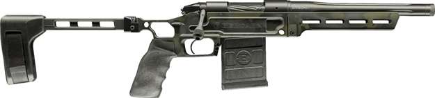 Picture of Bergara Rifles Bsb002 Small Batch Sidekick Bolt Action Handgun 223 Wylde 10.50" 10+1 Graphite Black Cerakote Black Multicam Cerakote Collar Arms Aluminum Chassis With SB Folding Brace Stock Right Hand