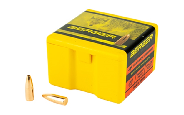 Picture of Berger FB Varmint Bullets, 52 Grains .224 Diameter, 100 Count Box 22309