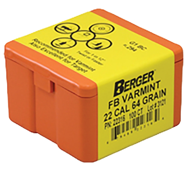 Picture of Berger 22Cal 64Gr Match Varmit