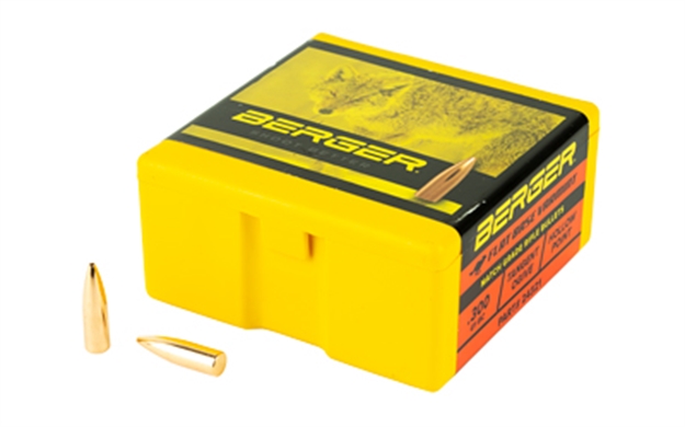 Picture of Berger FB Varmint Bullets, 80 Grains .243 Diameter, 100 Count Box 24321