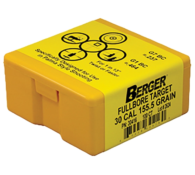 Picture of Berger 30Cal 155.5G M BT Fullbore Target