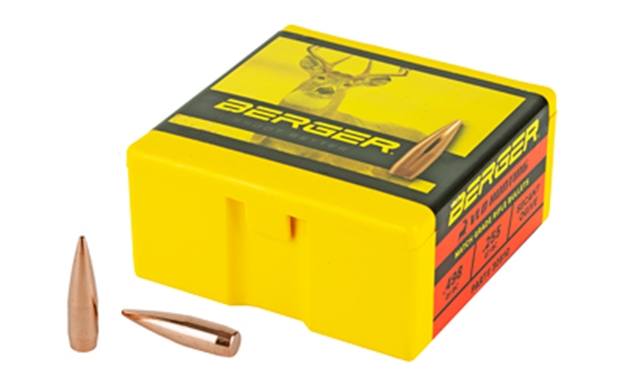 Picture of Berger Vld Hunting Bullets, 168 Grains .308 Diameter, 100 Count Box 30510 679459305105