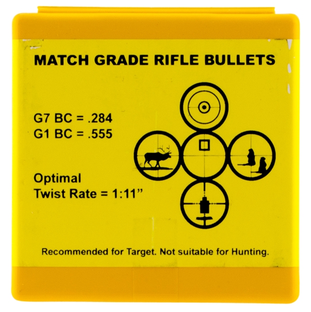 Picture of  Berger Bullets 30418 Target Match Grade 30Cal 185Gr Juggernaut Target 100/Box 679459304184