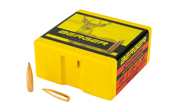 Picture of  Berger Bullets 24528 Vld Hunting Long Range 6Mm 105Gr Boat Tail 100/Box