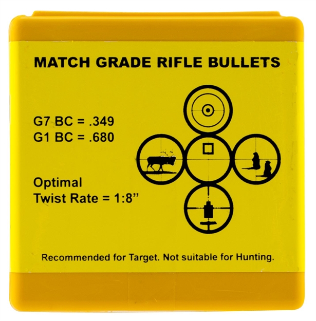 Picture of  Berger Bullets 28407 Hybrid Target Match Grade 7Mm 180Gr 100/Box
