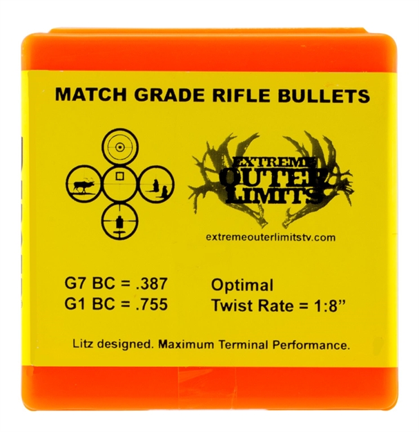 Picture of Berger Eol Elite Hunter Bullets, 7Mm 195 Grain Extreme Outer Limits 100 Count Box 28550