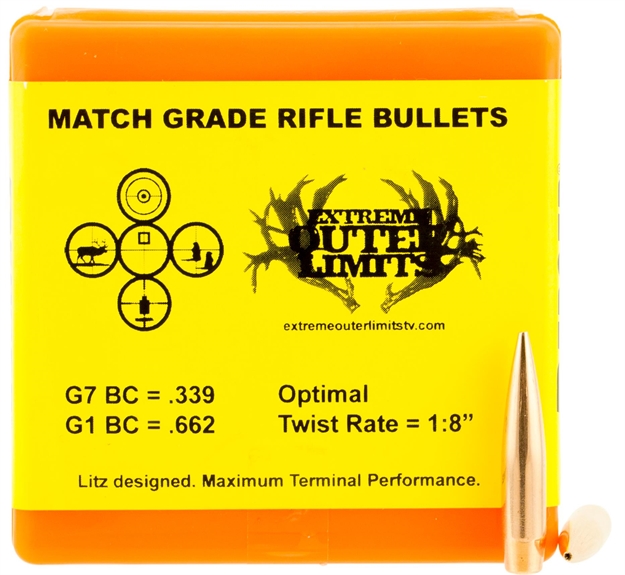 Picture of Elite Hunter 270 Caliber (0.277'') Boat Tail Bullets 27575 679459275750