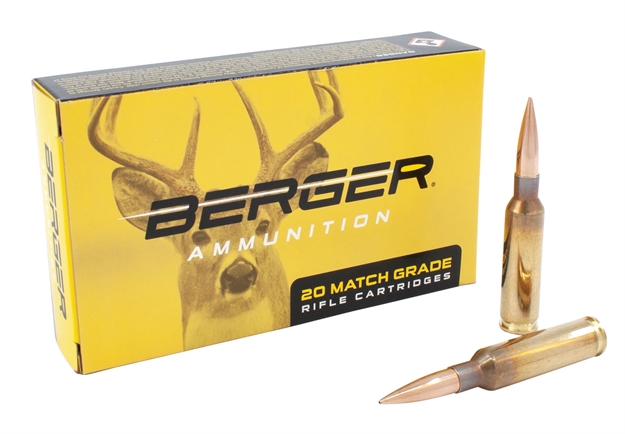 Picture of Berger Bullets 31030 Hunting  6.5 Creedmoor 135 GR Classic Hunter 20 Bx/ 10 CS