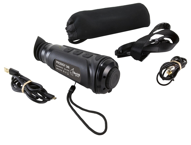 Picture of Bering Optics  Prodigy 348 Thermal Monocular 1X 25Mm 22 Degrees X 16 Degrees Fov