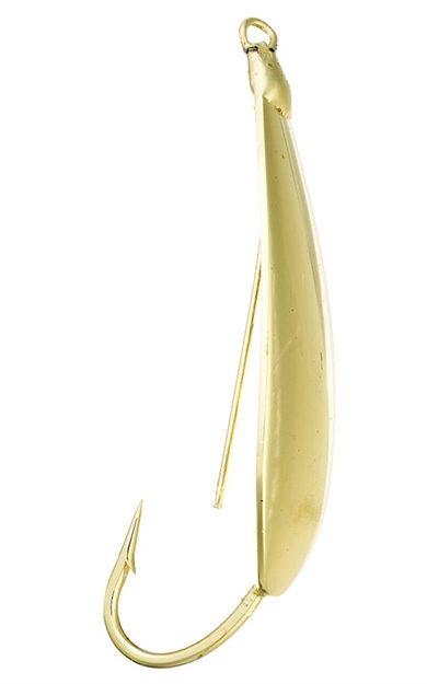 Picture of Johnson Silver Minnow Weedless Spoon, 2 1/2", 1/2 Oz, Gold, 1/Pack