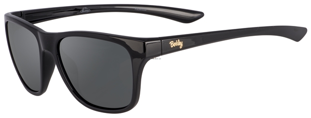 Picture of Berkley Fishing Products Ber005 Sunglasses, M/L, Gloss Black/Smoke, Bright Light BER005 BLKSMK