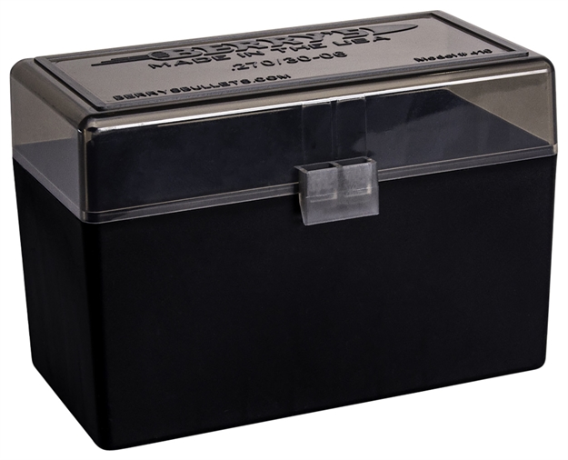Picture of  Berry's 32019 Ammo Box  270Win/30-06Springfield Smoke/Black Polypropylene 50Rd 711148320195