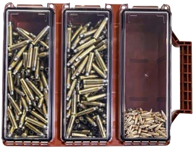 Picture of  Berry's 49667 Tri-Can Triple Ammo Can Red Plastic 711148496678