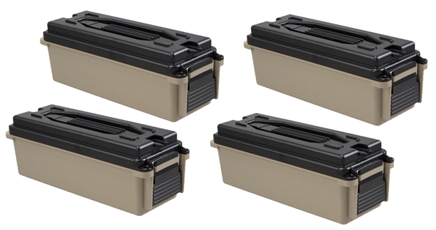 Picture of Berrys 72169 Ammo Can 20 Caliber Plastic Plastic Tan