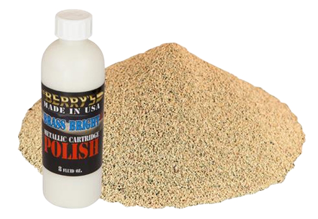 Picture of  Berry's 73743 Brass Polishing Kit  8 Oz. Bright Brass/ 6 Lbs. Corn Polishing Media