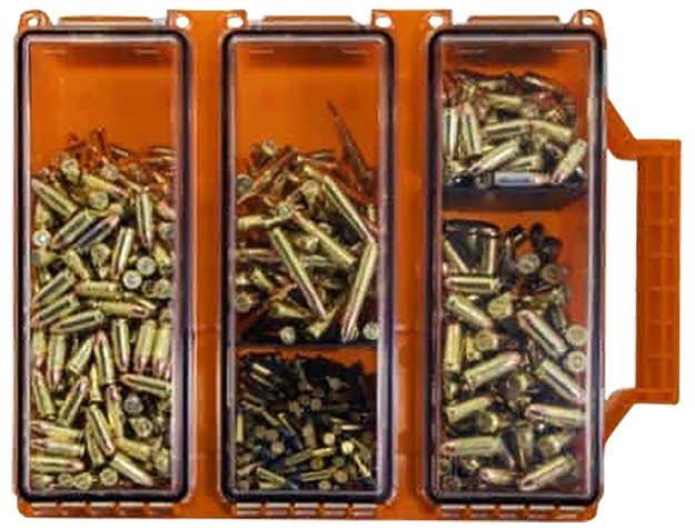 Picture of  Berry's 88664 Tri-Can Triple Ammo Can Orange Plastic