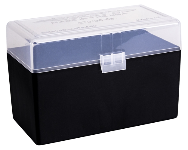 Picture of  Berry's 91023 Ammo Box  270Win/30-06Springfield Clear/Black Polypropylene 50Rd 711148910235