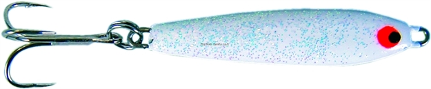 Picture of Berrys Flex-It Spoon, 1/2 Oz, White Body/Gold Glitter